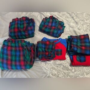 Lands End Matching Family Pajamas